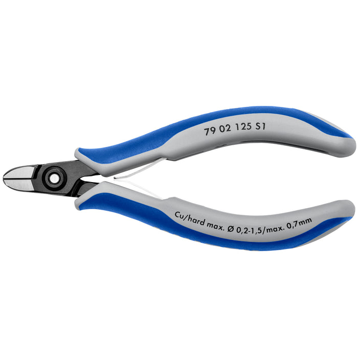 Knipex 79 02 125 S1 5" Aviation Round Nose Diagonal Cutters
