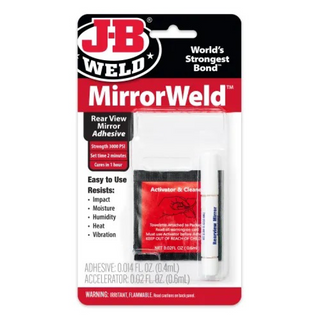 J-B Weld 33701 MirrorWeld Adhesive, 0.10 mL