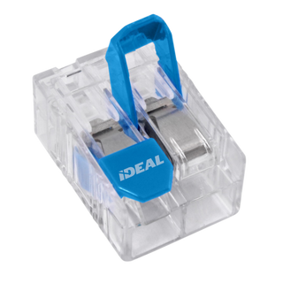 Ideal 30-10L32 In-Sure Lever Wire Connector, 10 AWG, 2-Port, 100 Box