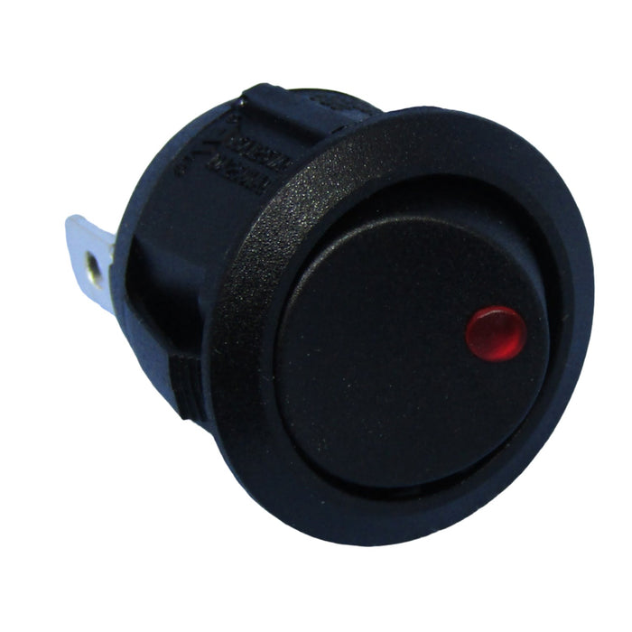 Philmore 30-16282 Lighted Snap-In Round Rocker Switch
