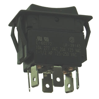 Philmore 30-690 Double Pole Heavy Duty Rocker Switch