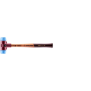 Halder 3001.030 Simplex Mallet with Soft Blue Rubber Inserts 11.61 inch