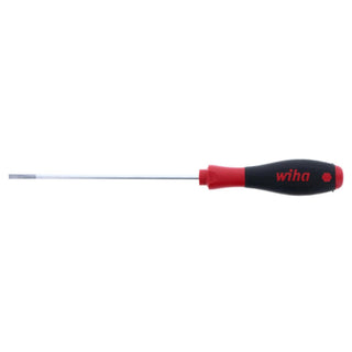 Wiha Tools 30217 SoftFinish Slotted Screwdriver, 4.0 mm x 150 mm