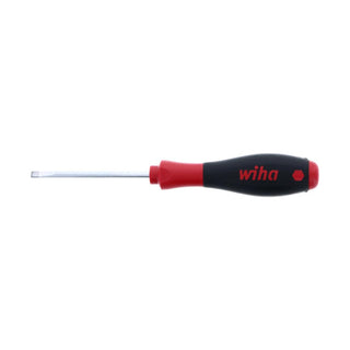 Wiha Tools 30218 SoftFinish Slotted Screwdriver, 4.5 mm x 80 mm