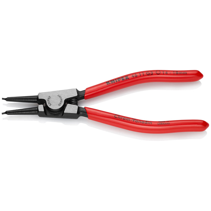 Knipex 46 11 G3 5 1/2" Circlip Pliers for Grip Rings
