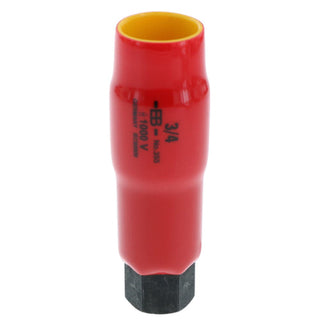 Wiha Tools 31844 Insulated Hex Socket 1/2" Drive 3/4 Inch