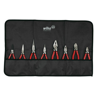 Wiha Tools 32608 8 Piece Classic Grip Pliers and Cutters Set with Canvas Pouch