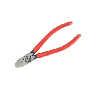 Wiha Tools 32614 Soft Grip Flush Cutters w/ Return Spring, 6.3"