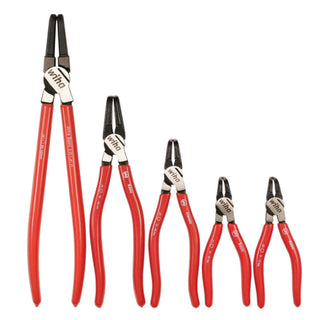 Wiha Tools 32627 5 Piece Classic Grip 90° Internal Ring Pliers Set