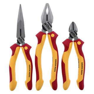 Wiha Tools 32864 3 Piece Insulated Pliers and Cutters Set