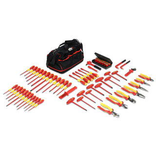 Wiha Tools 32876 66 Piece Insulated Pliers-Cutters and Screwdriver Set