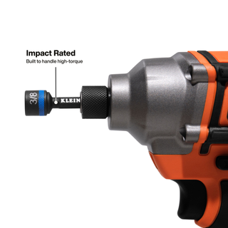 Klein Tools 32926S Magnetic Power Nut Setters, 2-Inch Shaft, 6-Piece SAE