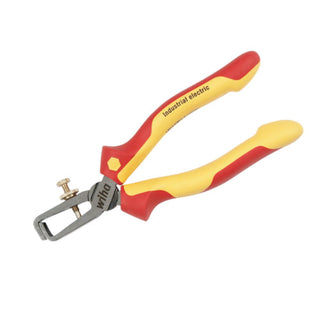 Wiha Tools 32947 Insulated Industrial Stripping Pliers 6.3 Inch