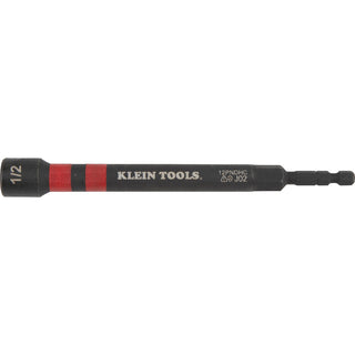 Klein Tools 12PNDHC Hollow Magnetic Color-Coded Power Nut Driver, 1/2"