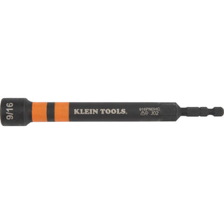 Klein Tools 916PNDHC Hollow Magnetic Color-Coded Power Nut Driver, 9/16"