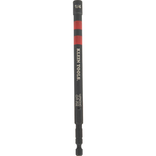 Klein Tools 14PNDHC Hollow Magnetic Color-Coded Power Nut Driver, 1/4"