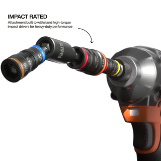 Klein Tools 32984 Impact Flip Socket Set With Swivel Adapter, 6 Pc.