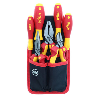 Wiha Tools 32985 7 Piece Insulated Industrial Pliers and Screwdriver Set