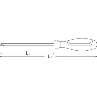 Stahlwille 46303003 4630 DRALL+ #3 x 150mm Phillips Screwdriver