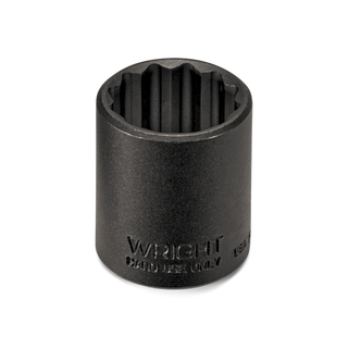 Wright Tool 34122 12 Point Black Industrial Socket