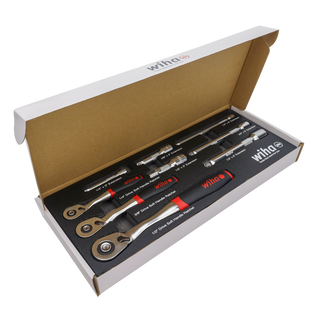 Wiha Tools 33388 SoftFinish Ratchet Tray Set, 9 Pc.