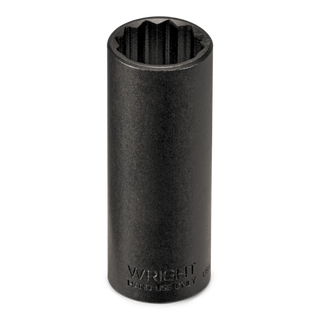 Wright Tool 33616 12 Point Black Industrial Deep Socket