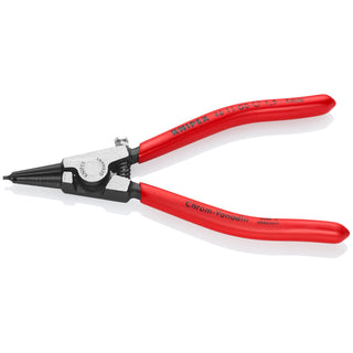 Knipex 46 11 G0 5 1/2" Circlip Pliers for Grip Rings-Adjustable Screw