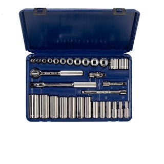 Wright Tool 339-MC 3/8" Dr 6 Pt Standard & Deep Blow Mold Socket Set