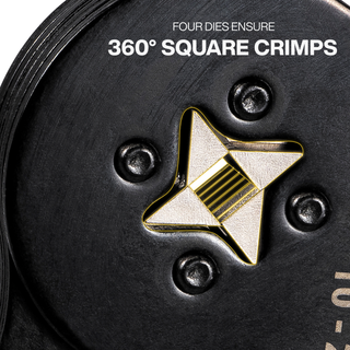 Klein Tools 34060 Ratcheting Ferrule Square Crimper Set