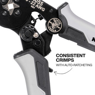 Klein Tools 34060 Ratcheting Ferrule Square Crimper Set