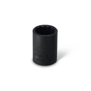 Wright Tool 34122 12 Point Black Industrial Socket