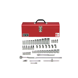 Wright Tool 348 3/8" Drive, 12 Point Std and Deep and Flex Socket Set