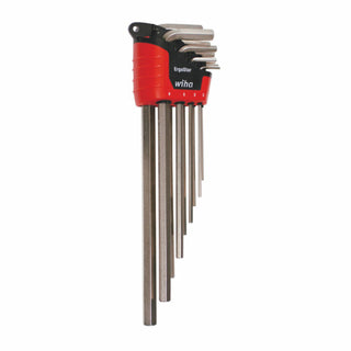 Wiha Tools 35297 9 Piece Hex L-Key Long Arm Set - Metric