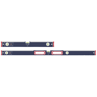 Stabila 36250 Patriot Series Heavy Duty Masons Level Set, 24" & 48"