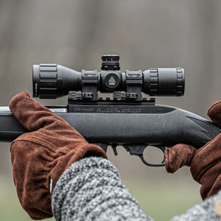 UTG AQR110 Accu-Sync 1" QR Picatinny Scope Rings, Low Profile