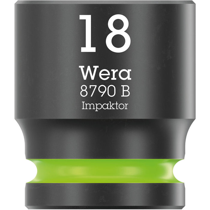 Wera 8790 B Impaktor socket with 3/8" drive, 18 x 30 mm