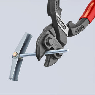 Knipex 71 31 250 10" CoBolt® High Leverage XL Compact Bolt Cutters-Notched Blade