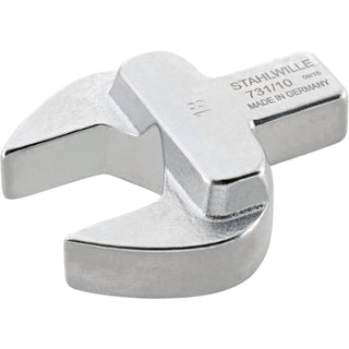 Stahlwille 58211019 731/10 Open ended insert tool 19 mm, 9x12 mm