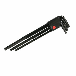 Wiha Tools 36990 9 Piece Ball End Long Arm Hex L-Key Set - Metric