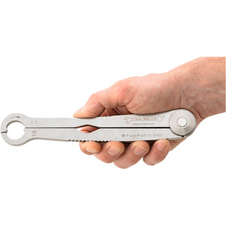Stahlwille 41101818 240 Ratchet wrench FastRatch, 18mm - 11/16"
