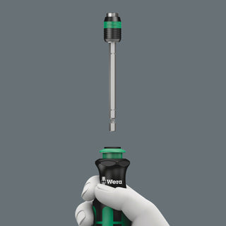 Wera 817 R SB Bitholding screwdriver with Rapidaptor quick-release chuck, 1/4" x 133 mm