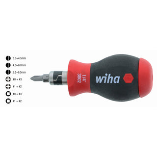 Wiha Tools Tools 38090 14inOne SoftFinish Stubby Multi-Driver