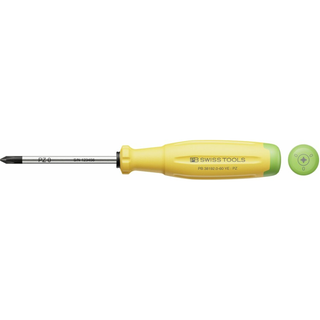 PB Swiss PB 38192.0-60 YE SwissGrip Evo screwdriver for PZ scr. - PZ0