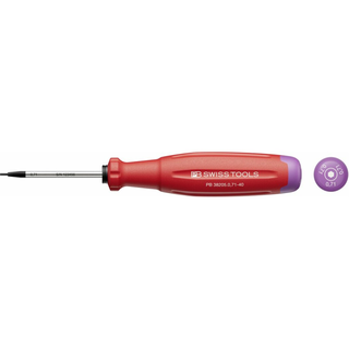 PB Swiss PB 38205.0,71-40 SwissGrip Evo screwdr. for hex.sock.scr. - 0.71 mm