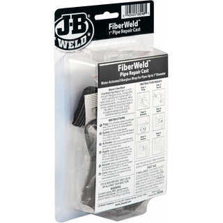 J-B Weld 38248 FiberWeld Pipe Repair Cast, 1"