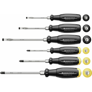 PB Swiss PB 38249.D SwissGrip Evo screwdr. set for SLOT+PH, Pieces 6