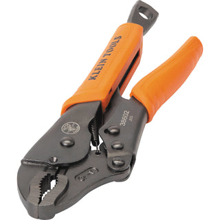 Klein Tools 38602 Curved Jaw Locking Pliers, 10-Inch