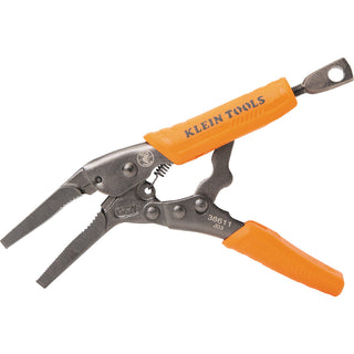 Klein Tools 38611 Long Nose Locking Pliers, 6-Inch