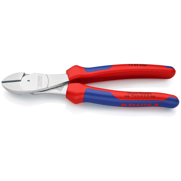Knipex 74 05 200 8" High Leverage Diagonal Cutters