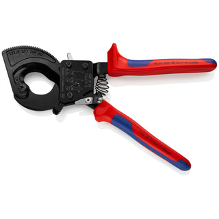 Knipex 95 31 250 SBA 10" Ratcheting Cable Cutters